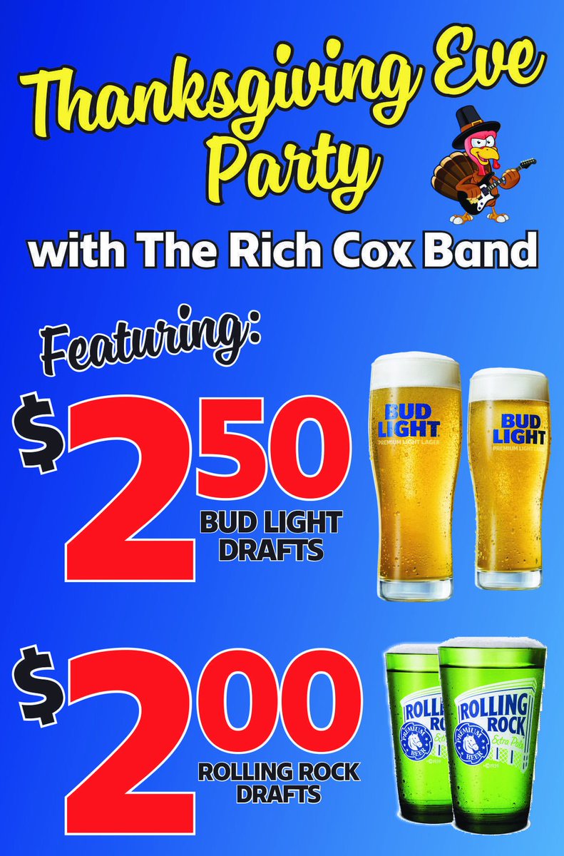 Join us on Thanksgiving Eve!!