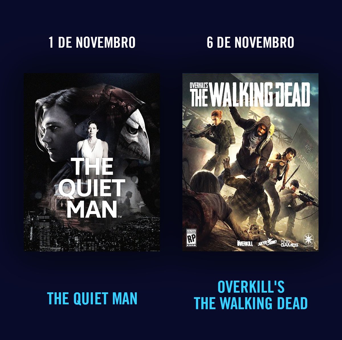 2amgamingbr's tweet photo. Quer ficar por dentro dos principais lançamentos para PC no mês de novembro? Dá só uma olhada nessa lista pra não deixar passar nada.

➡️ https://t.co/yhkKDfAwP5

#2AMPlayTheGame https://t.co/a6hvGLDT3a