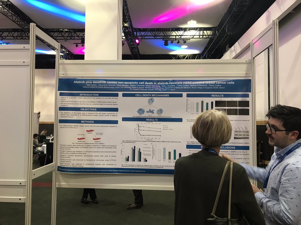 coileain's tweet photo. Dr. Neil Conlon explaining his results at #ENA2018 ! @nicb_dcu @TheCarolineFDN @ProfJohnCrown @Dr_Alex_Eustace @News_IACR https://t.co/wXKKwXprzE