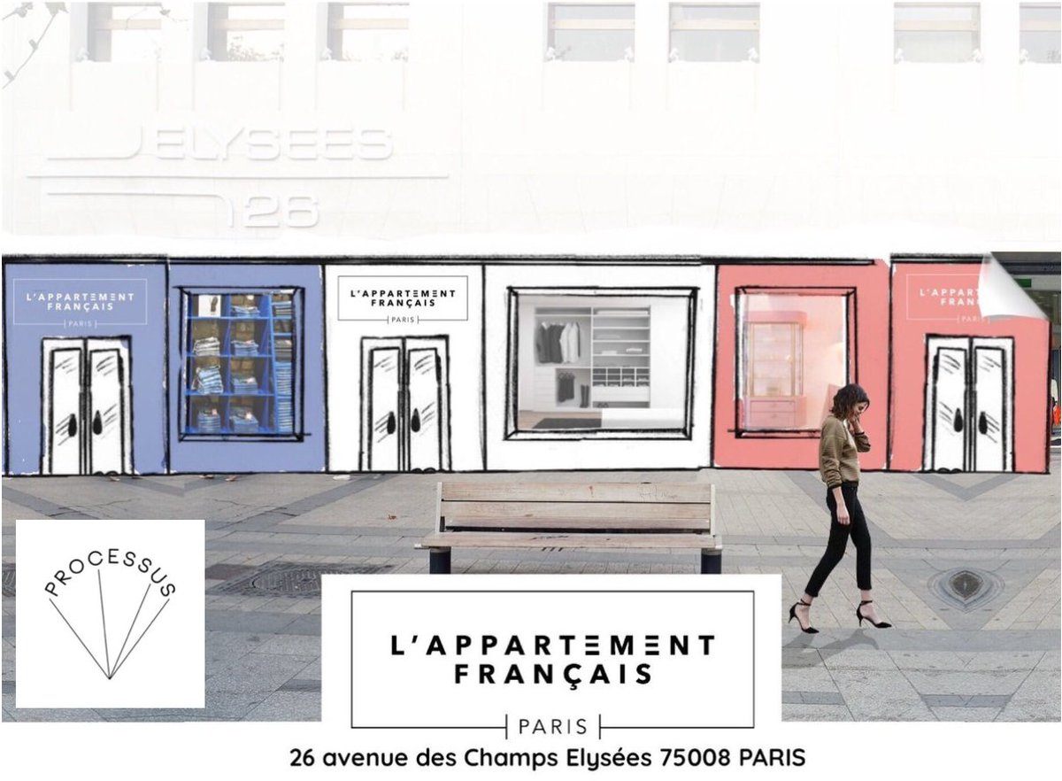 Processus___'s tweet photo. @LappartFrancais est ouvert sur les Champs Elysées ! Retrouvez @_Processus_ dès aujourd’hui, tout de suite, maintenant, au 26 Avenue des Champs Elysées ! 😀 🇫🇷
🔥🔥🔥️

#madeinfrance #consommerresponsable
#consommerlocal #durable #mode #design #lifestyle #tousacteurs #upcycling https://t.co/ATpknBkV0D