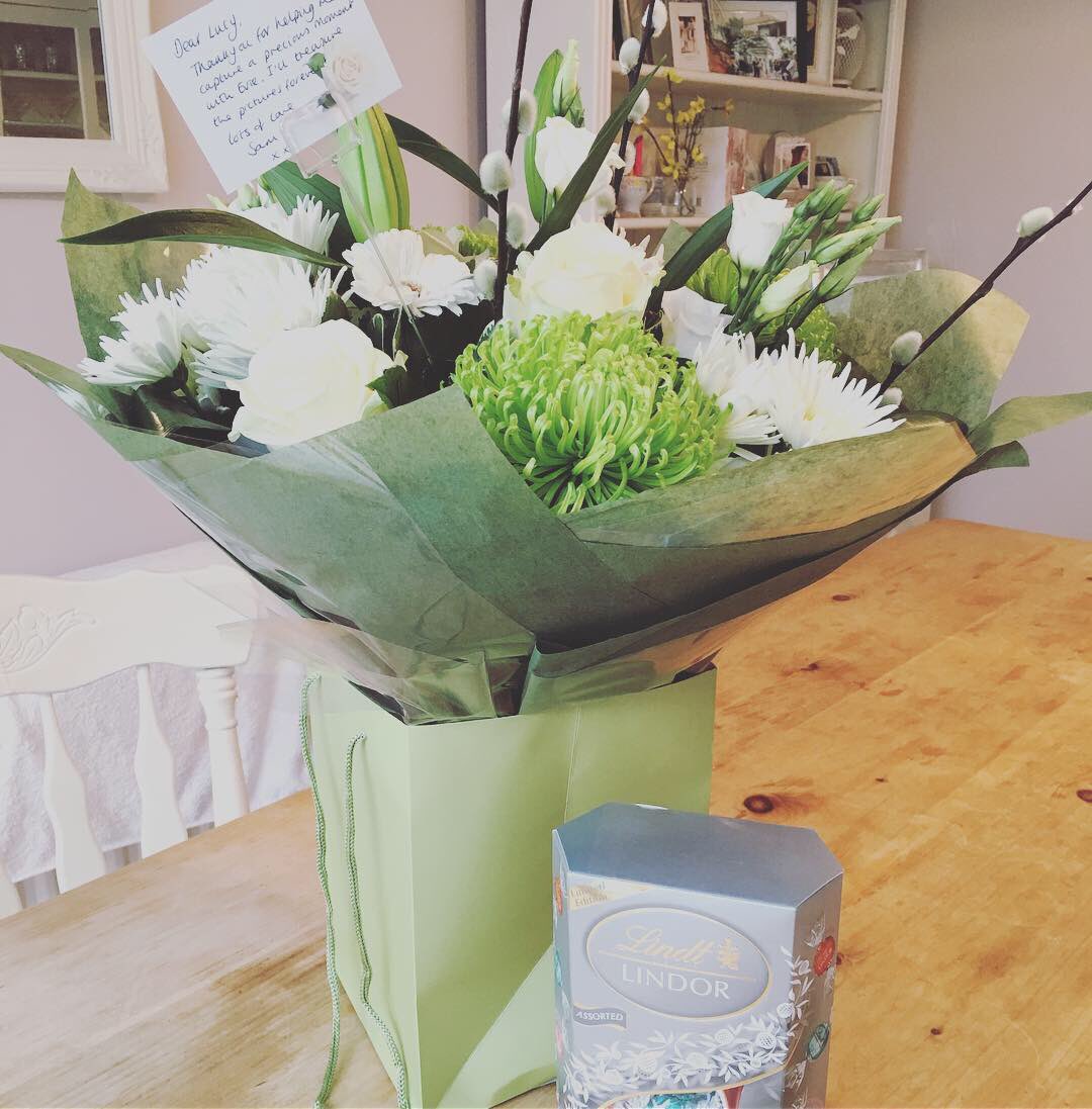 LucyLPhotos's tweet photo. What a lovely &amp; thoughtful surprise to receive these beautiful flowers &amp; (my favourite!) chocolates from a very happy mummy after one of my Breastfeeding Photoshoots. This was just what was needed today! #grateful 
#breastfeedingphotographer #breastfeedingphotoshoots https://t.co/oe2ATd0ANs