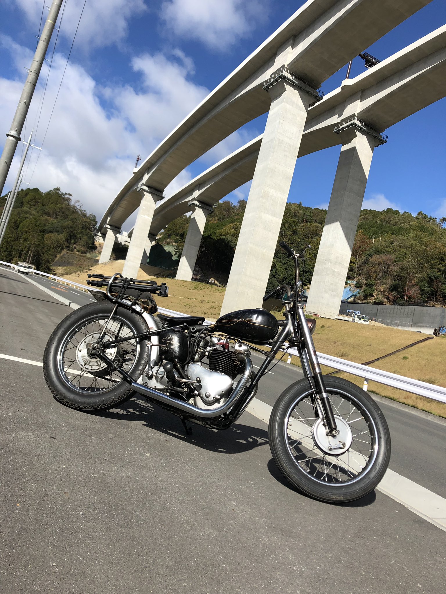トライアンフ タンク ビンテージトライアンフ 英車 旧車 カワサキ