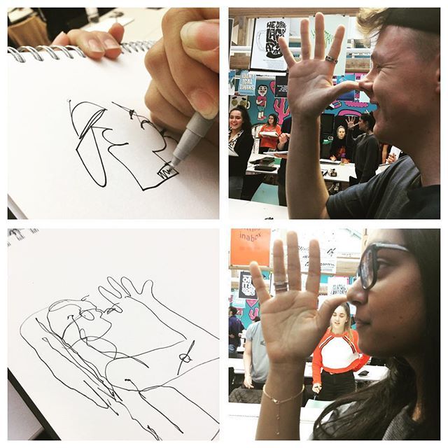 ntugraphics's tweet photo. Profiles and hands Continuous line drawing in year 1 today. No looking at your page now! -
-
-
-
@ntuart #ntuart #graphicdesign #ntugraphics @sharpie @poscaoficial #drawing #continuouslinedrawing #drawingfaces https://t.co/nfewK1UmHv https://t.co/H5gAm83BKC