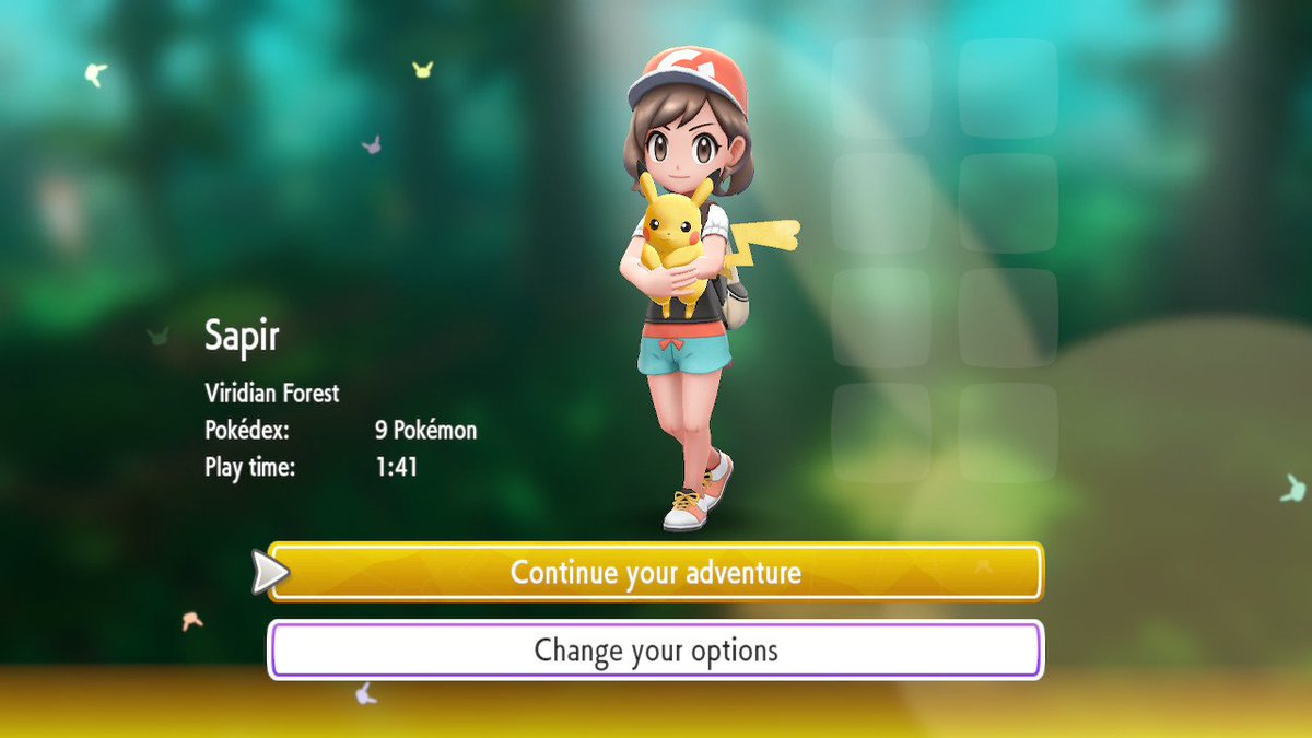 sapirlapid's tweet photo. #PokemonLetsGo #NintendoSwitch https://t.co/Q8EpDpZnwc