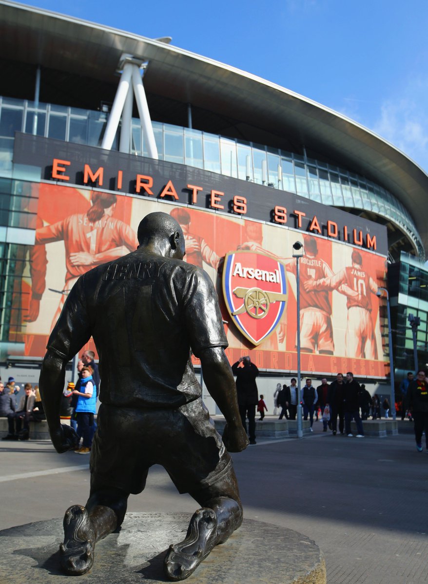 Arsenal's tweet photo. 1️⃣ An iconic goal
2️⃣ An iconic celebration
3️⃣ An iconic statue

@ThierryHenry: Truly an icon https://t.co/DMdDptRT06