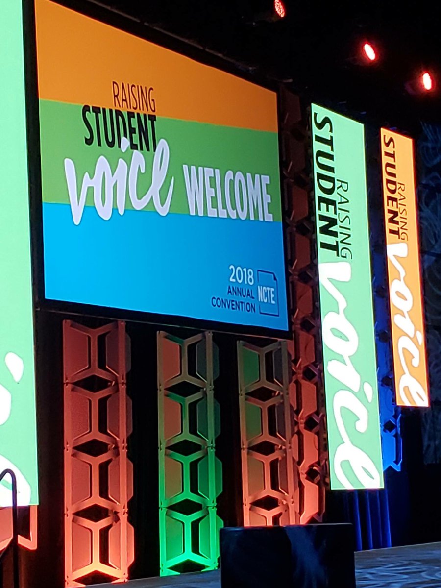 First-Timers’ Welcome #ncte18  #donalynmiller #chimamandangoziadichie