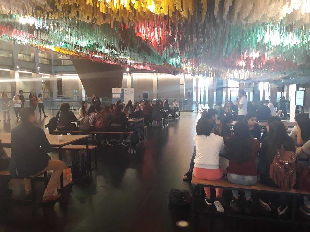 Arrancando en el CCK la charla motivacional de CHICAS en ACCION en el marco del G20
#clubdechicasprogramadoras