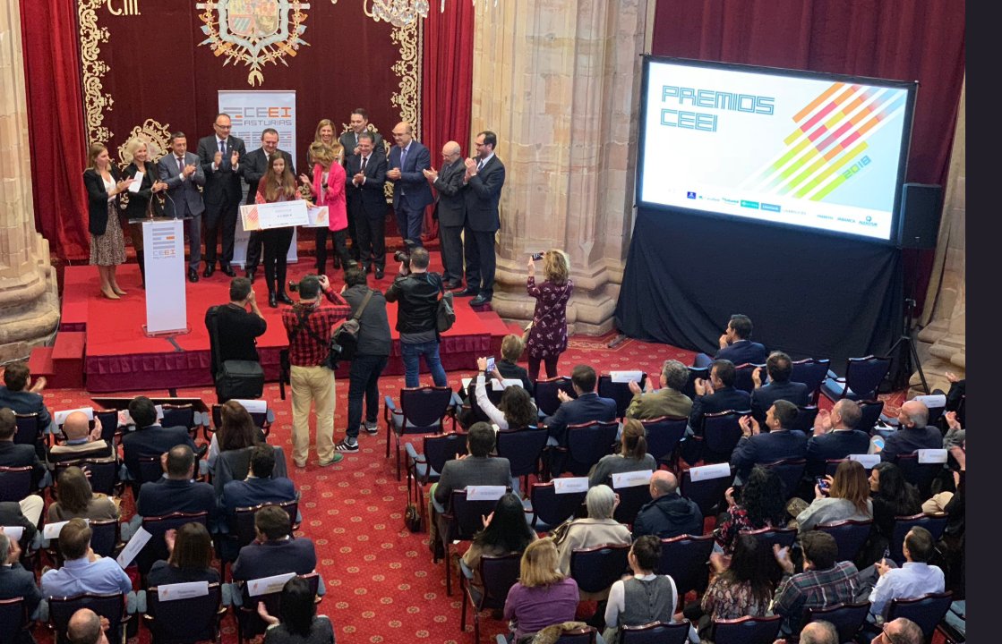 funiovi's tweet image. 👏👏🔝🔝¡ENHORABUENA a los ganadores #PremiosCEEI2018! 
i4Life, Premio Mejor Empresa Base Tecnológica y  Happy poo, Premio patentes y modelos de utilidad. @ceeiasturias @idepasturias @GobAsturias @uniovi_info