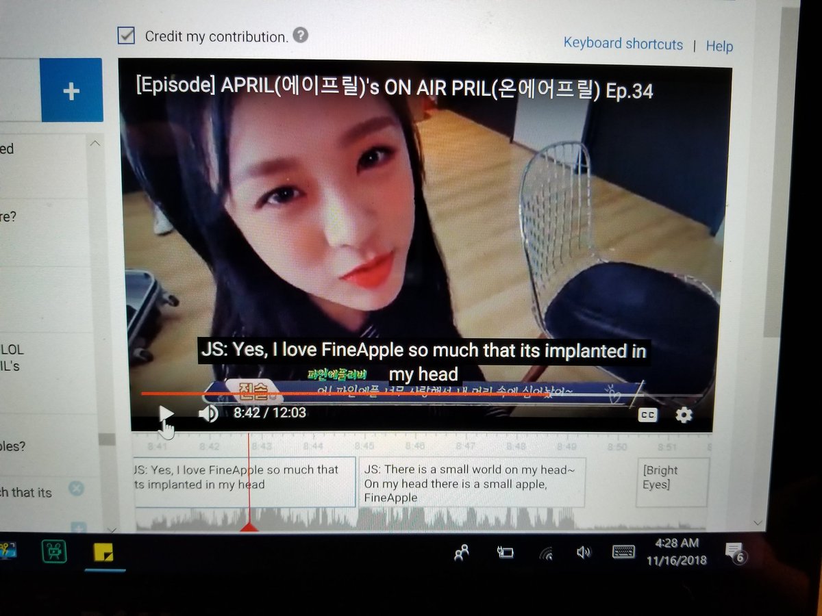 Highdee_APRIL's tweet image. Diary of a #FineApple:

Nov. 16, 2018

Today, #APRIL&apos;s goodbye stage for #TheRuby #OhMyMistake Promos

My way to celebrate~
Is to share your love ❤🙆‍♀️

Thank you #채챈낭옌첼솔 ❤😘

#OnAirPRIL ep.34
youtu.be/iOzIgg8JbQ8

Click CC, for ENG subs
Enjoy 😁

#에이프릴 #예쁜게죄