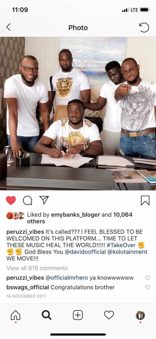 Peruzzi tweet picture