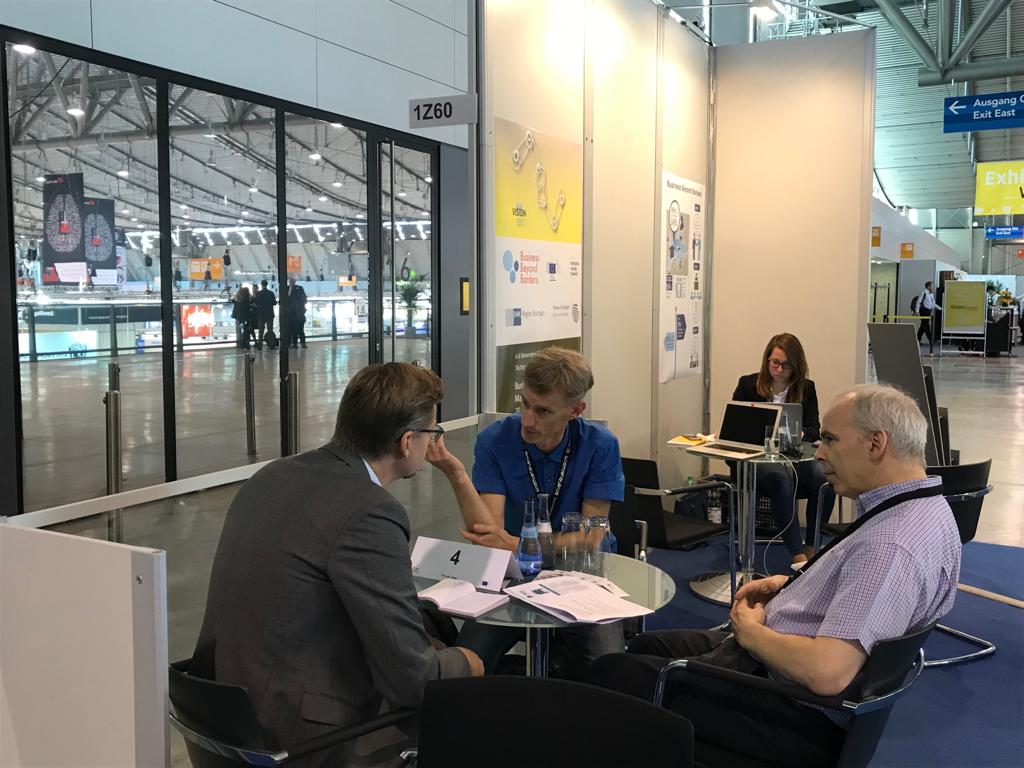 EU_BBB's tweet photo. What a great event we had at @VISIONTradeFair last week - and what an amazing second year of #EUBBB matchmaking events for #SMEs and #clusters!

Photos of the BBB event at VISION 📸https://t.co/WAUCBEN8om
BBB digital brochure 📖https://t.co/td4vnf59pv (VISION &amp; REI pages soon!) https://t.co/8aHCDDGSZg