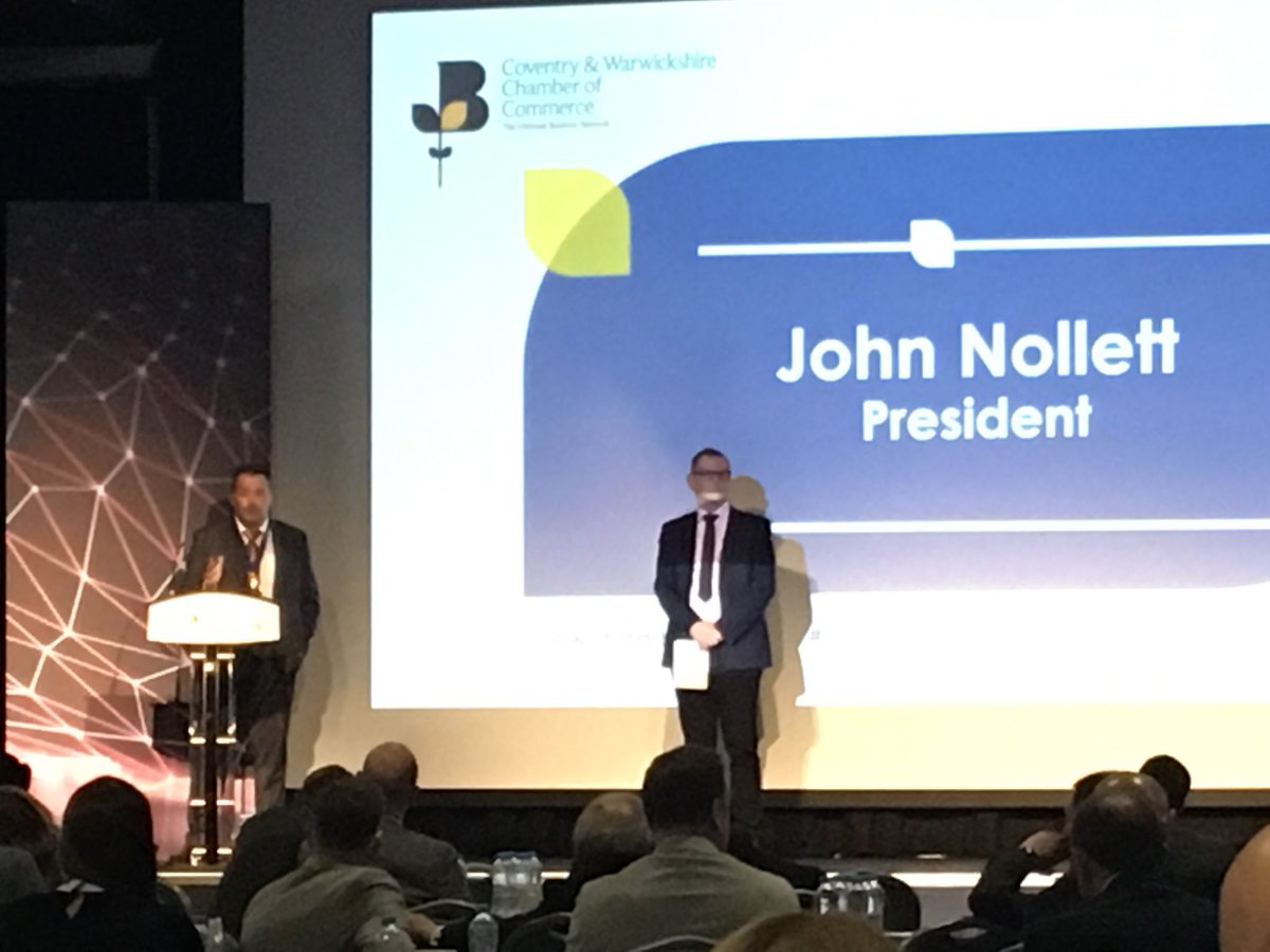 cwchamber's tweet photo. A very positive closing speech from Chamber President @JNollett #cwconf18 https://t.co/CK7Z2tEuSt