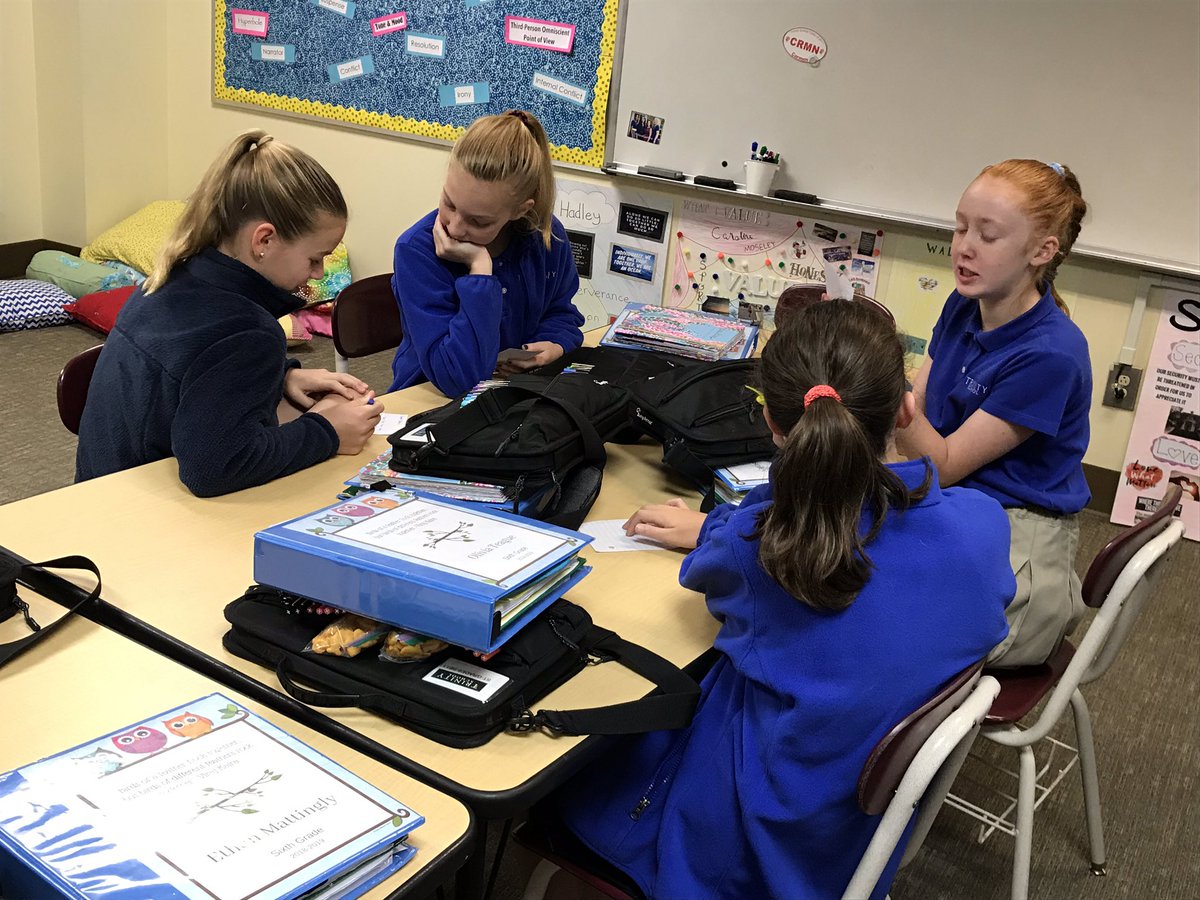 kstorysquared's tweet photo. Thursday morning meeting activity led by #6thTrinity student, AB. Two truths and a lie. How well does #BooSt19 know their friends? Pretty well, actually. #TrinityLearns https://t.co/WbYtbQB9PV