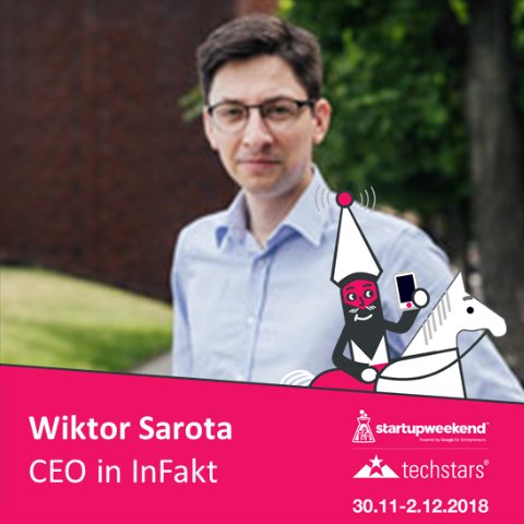 InFakt is the most popular accounting solution in Poland. Come do SW Kraków to work with it's CEO, Wiktor Sarota.

#startupweekend #swkrakow #startup #wlasnybiznes