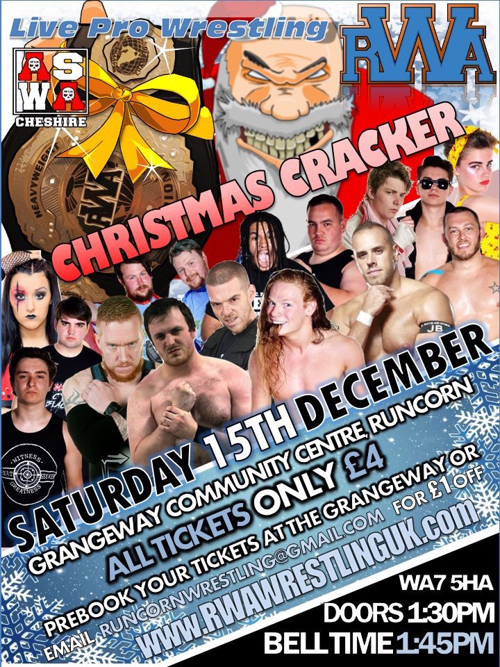 AJWrestle's tweet photo. Year is coming to and end and after losing the Heavyweight title to @Jack_Sinclair11 and failing to get it back on two occasions you could say I’ve capitulated towards the end of the year.... https://t.co/xxO79ygE7X