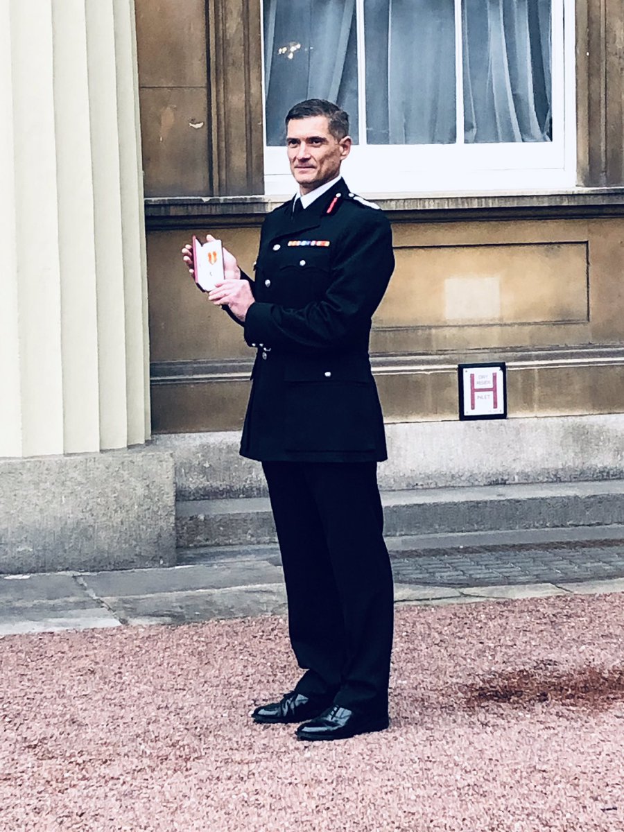 A special day in my Fire &amp; Rescue Service career. Thanks to everyone <a href="/SWFireandRescue/">South Wales Fire and Rescue Service</a> #teamSouthWales and my lovely family for all your support. Without you all this would not have been possible #proudChief