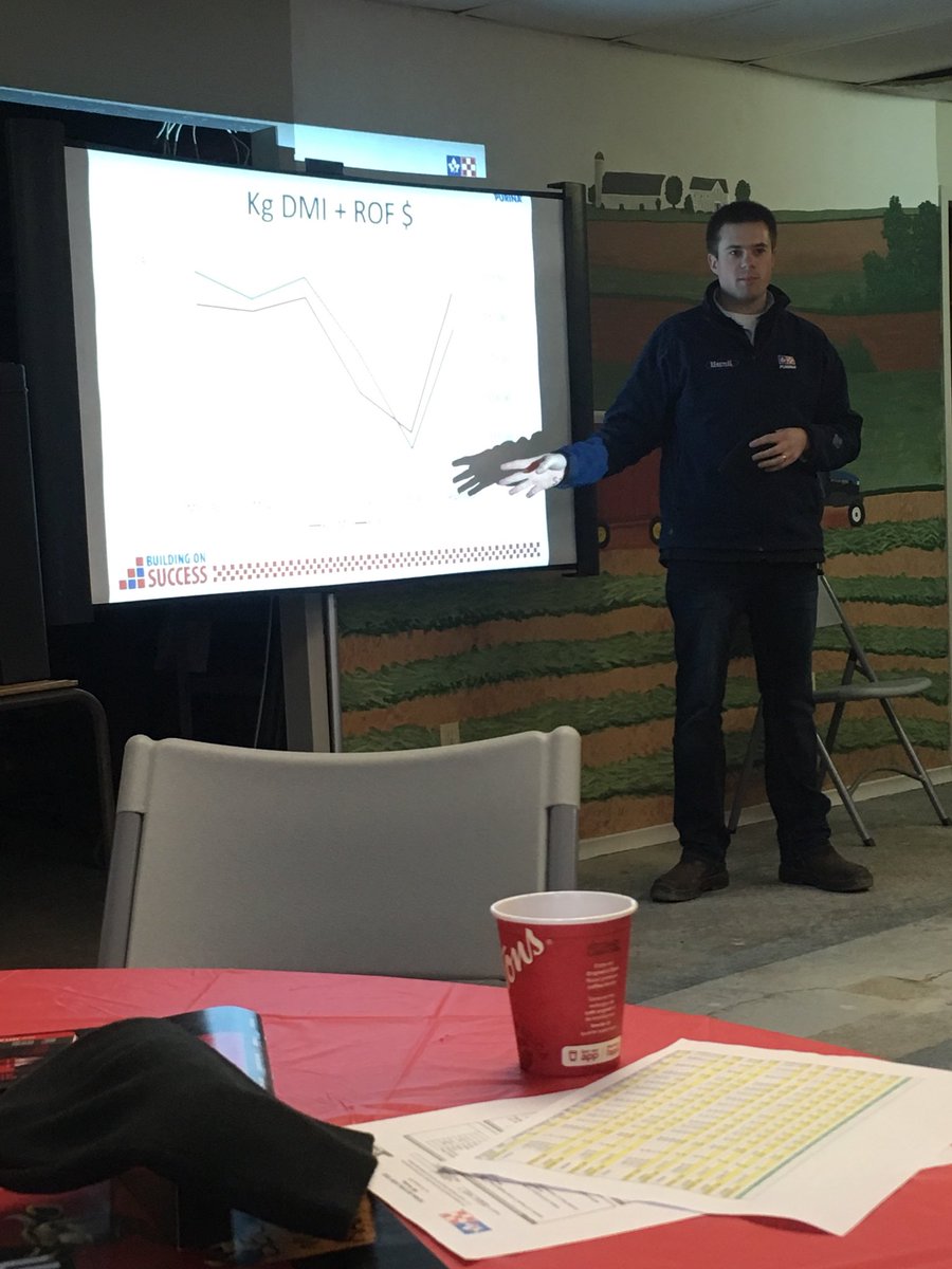 Great meeting yesterday talking about mixers and nutrition. #whatsyourROF <a href="/oneidaequip/">Oneida New Holland</a> <a href="/MattGroen/">Matt Groen</a> <a href="/StubbsElizabeth/">Elizabeth MacDonald</a> <a href="/jeffharwil/">Jeff Barker</a> <a href="/JaylorMike/">Mike Muldoon</a> <a href="/myjaylor/">Jaylor</a> #becausenutritionmatters #ontag