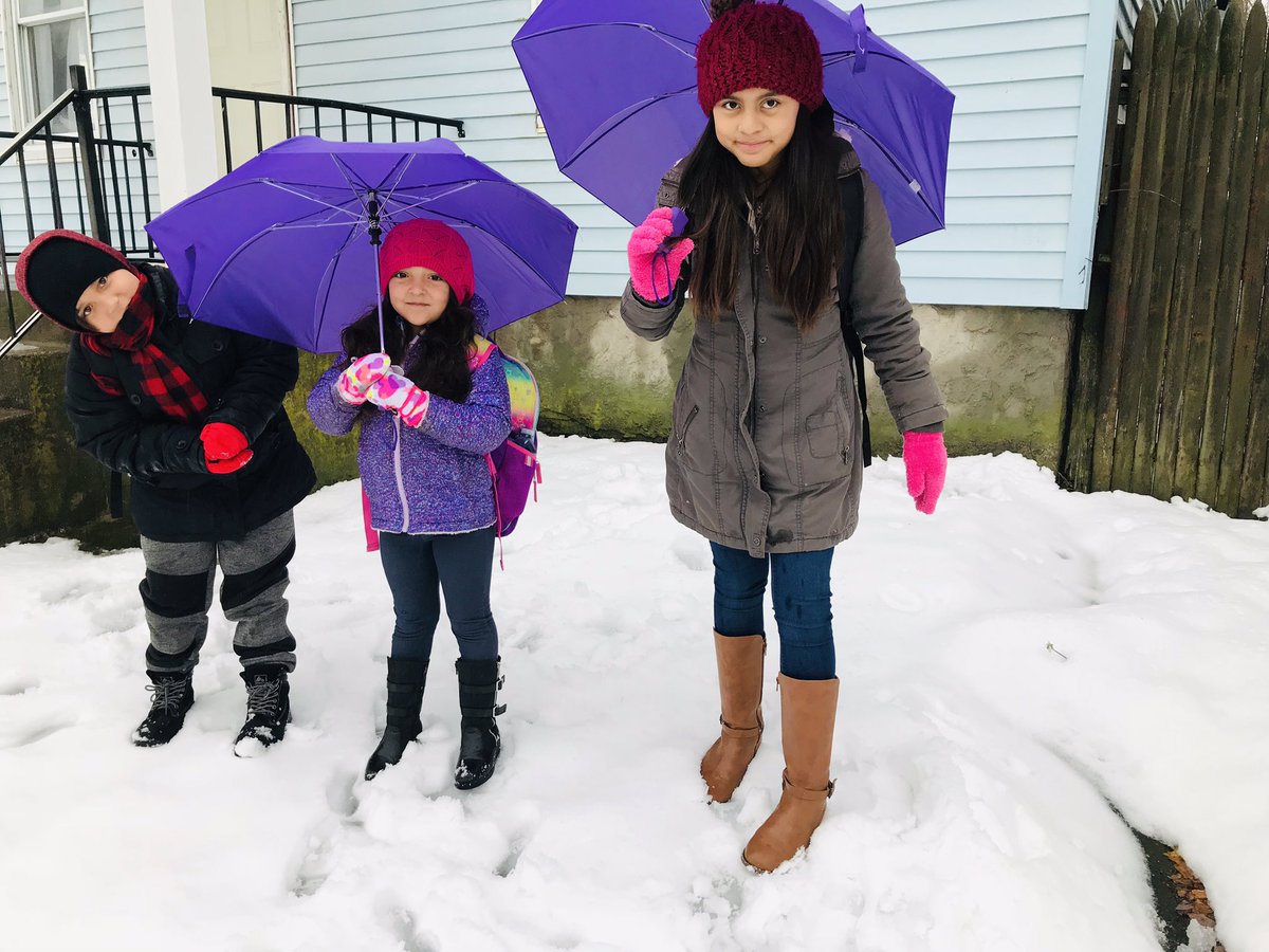 Let It Snow! Let It Snow! Let It Snow! #walkingschoolbus #henryjwinters #snow #pawtucket #wsb #psd #firstsnowfall2018 <a href="/HJWCommunity/">Jennifer Surmeian</a> <a href="/WintersWildcats/">Henry J. Winters</a> <a href="/CityofPawtucket/">City of Pawtucket RI</a>