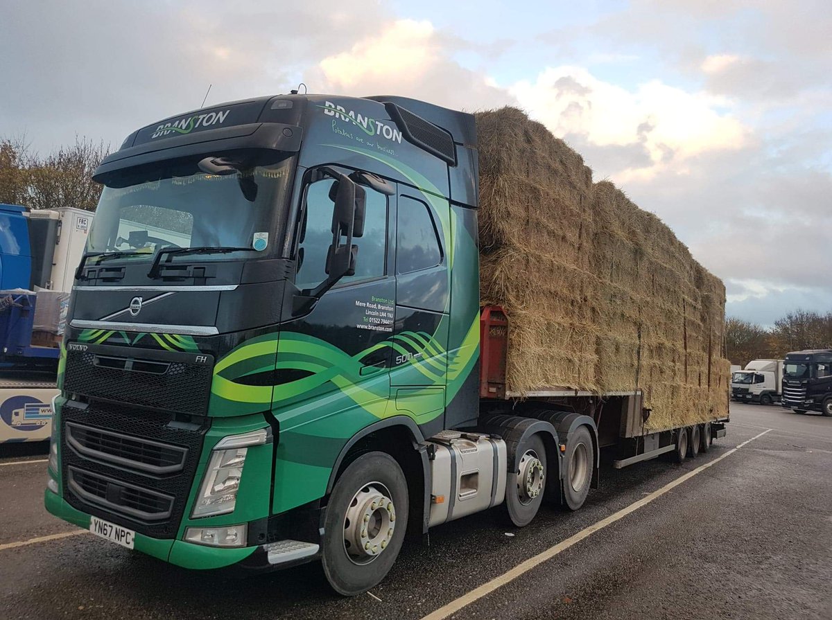Branston's tweet photo. Our #volunteering continued later in the week by helping #transport hay for #farmers in the south through #forageaid #charity... https://t.co/tDPN4yTC2H