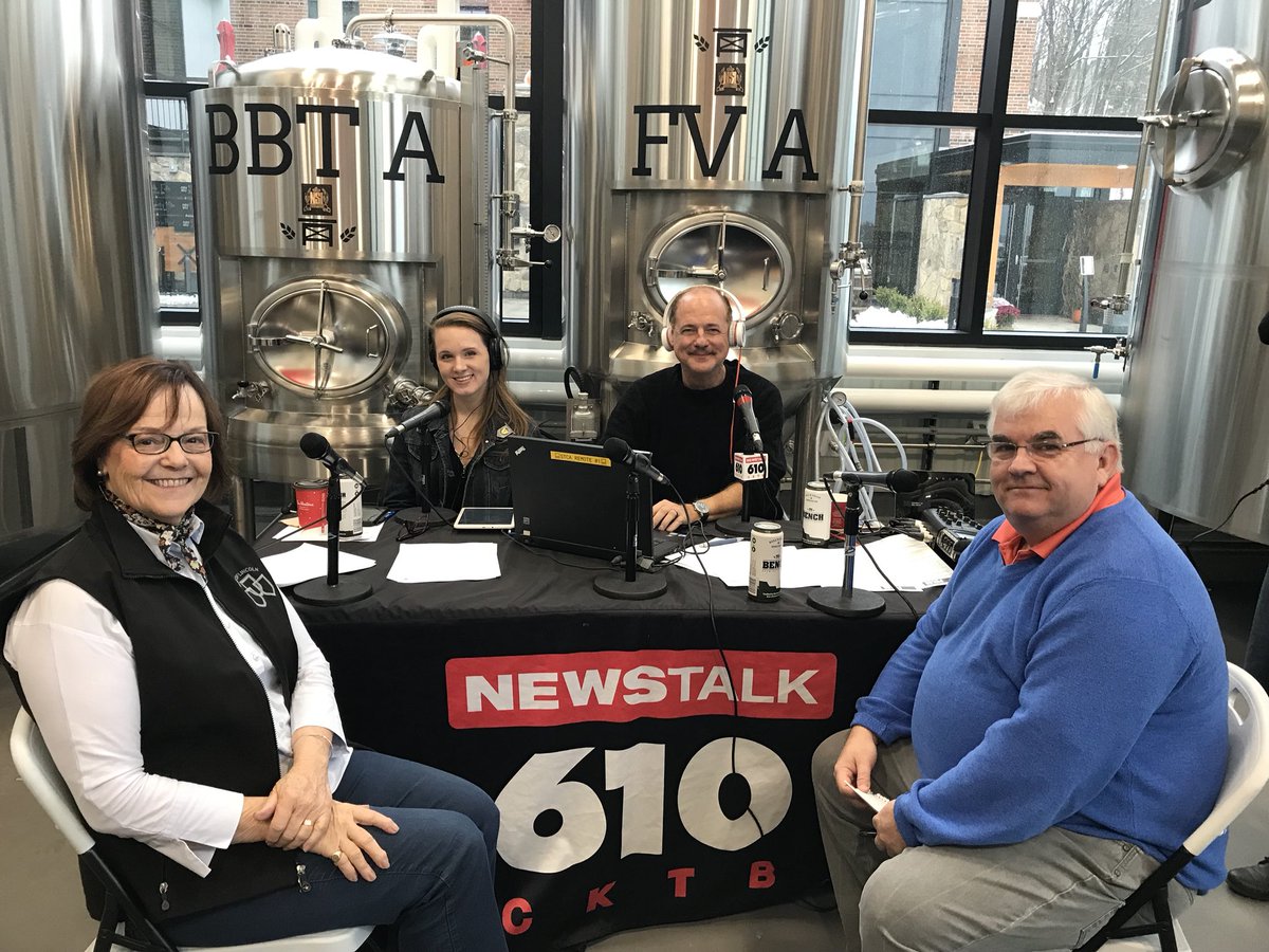 610CKTB's tweet photo. ROUNDTABLE | @TownofLincolnON mayor @SandraLEaston &amp; newly elected Regional Councillor @rjfoster7777 join the #RoundTableRoadTrip as we highlight #LincolnON live from @benchbrewing - cannabis, optimistic news regarding #savewlmh &amp; the next 4 years https://t.co/hJkII1VHP8