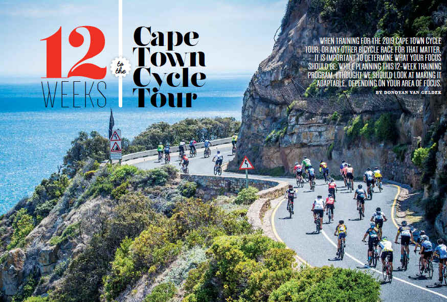 A training program tailored to your body type and specific cycling strength? Let Coach Donovan help guide you to 2019 Cape Town Cycle Tour success. #RoadBike #CTCycleTour2019