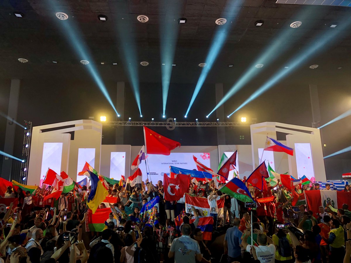 The #WRO2018 finals in #Thailand have officially started! Exciting days ahead full of innovation, technology, and creativity. We can’t wait to see what these students accomplish! #LEGOlearning