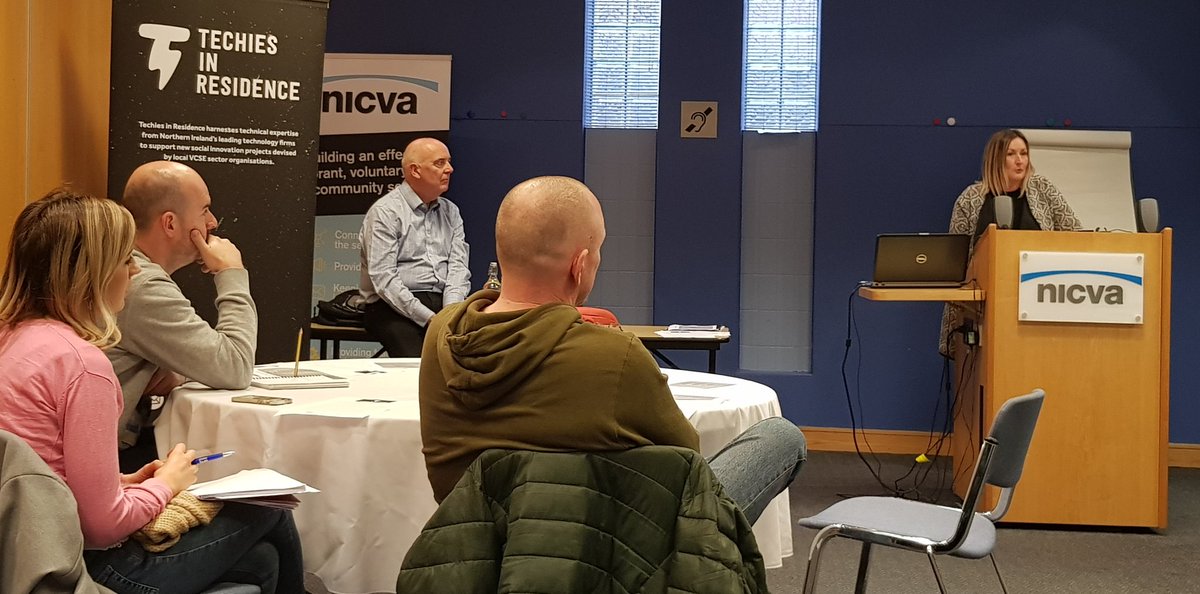 Learning about the exciting Techies in Residence programme.