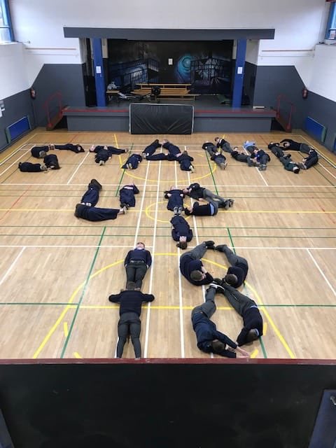 tykillaloe's tweet photo. @stannescck @OBrienBren TY students embracing the spirit of stand up week. https://t.co/1iby7OY9NZ