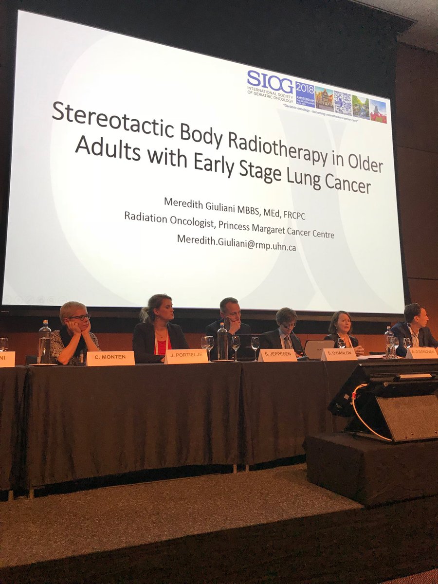 StineBrWinther's tweet photo. ⁦@StefanJeppesen⁩ panellist on case-based session of radiotherapy in older patients ⁦@AgeCare1⁩ ⁦@siog2018NL⁩ #gerionc https://t.co/koQDSdFe0I