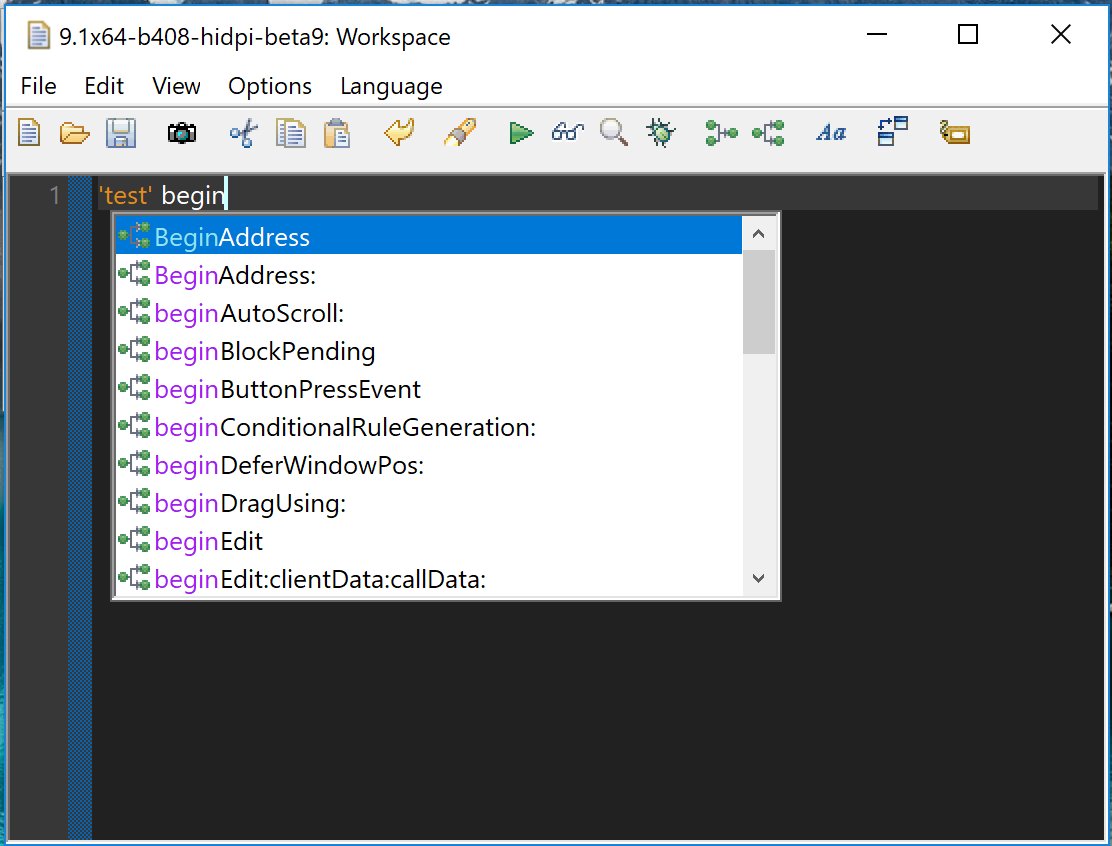 MartinezPeck's tweet photo. Upcoming release of @VASmalltalk will come with built-in HiDPI support. Look at the difference with my Retina display. Time to get a 4k external monitor... #VASmalltalk #visualage #smalltalk https://t.co/pIkMxvqSYJ