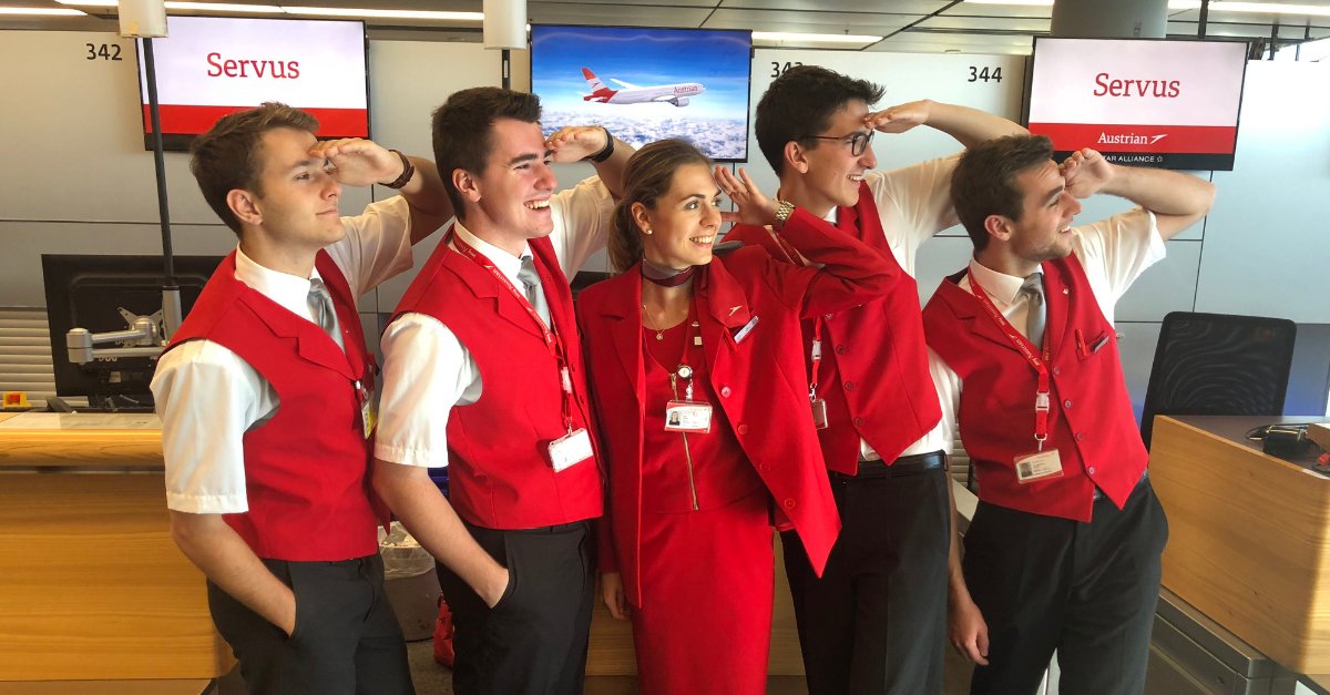 _austrian's tweet image. Julia and Leah want their careers to take off. That&apos;s why they chose our AIRcelerate Bachelor&apos;s program. On the #myAustrianBlog they share their first practical experiences with us at the head office and the airport! #Servus bit.ly/2B9WfBY