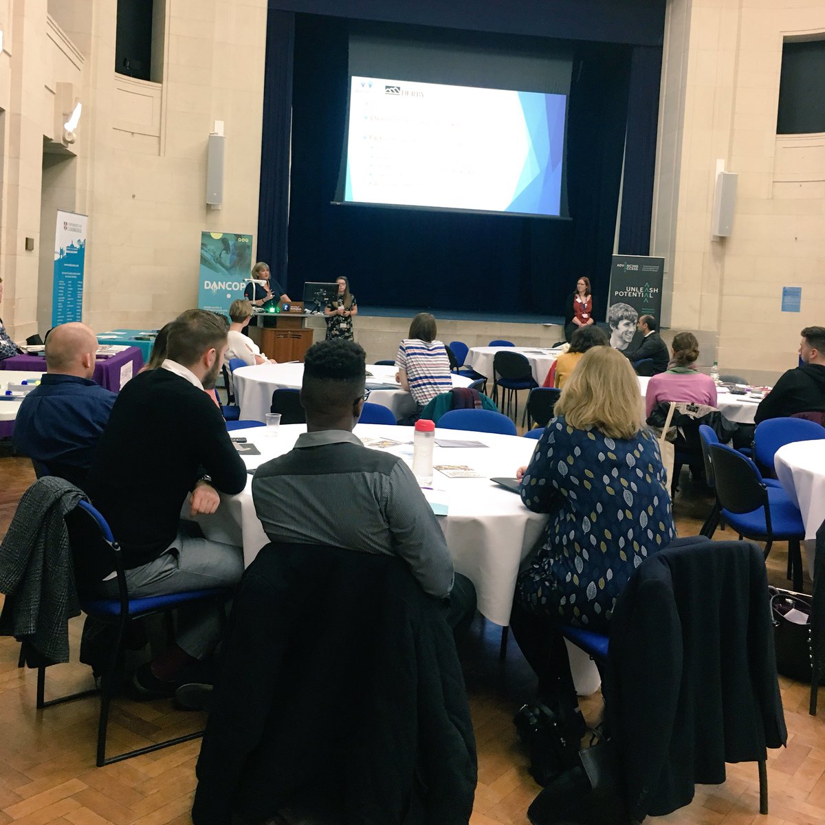 Jo and Charlotte from @DerbyUni and Maria from @warwickuni are taking us through how to support learners to choose their post-16 study options at our @AdvancingAccess conference  - don’t forget to consider how it might impact their post-18 decisions! #WeAreNCOP #OutreachWorks