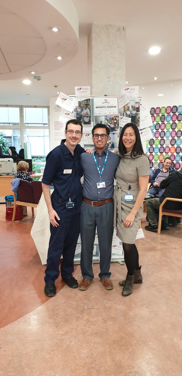 marz35's tweet photo. AMR Awareness day at the Marsden great support from patients, to Clinical staff. https://t.co/zIyWeO9AaQ