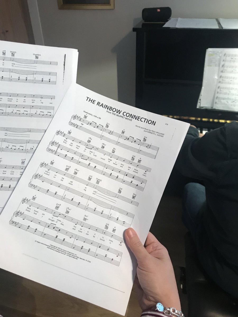 BlueMoonBand1's tweet photo. In our upcoming show 'Just Sing, Sing A Song' we will be exploring songs to be sung at all stages of life, from youth to old age. So Emma really is going to sing this lovely Muppet Show song 'The Rainbow Connection' It's a song for dreamers of any age! https://t.co/a4R6IMwrZO
