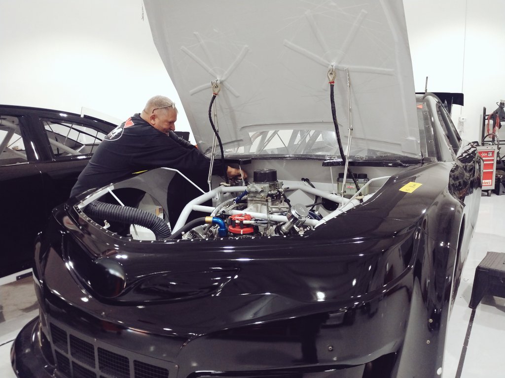 Wait Bob, it's off season... Shouldn't the engine be coming out not going in? 👀🤨