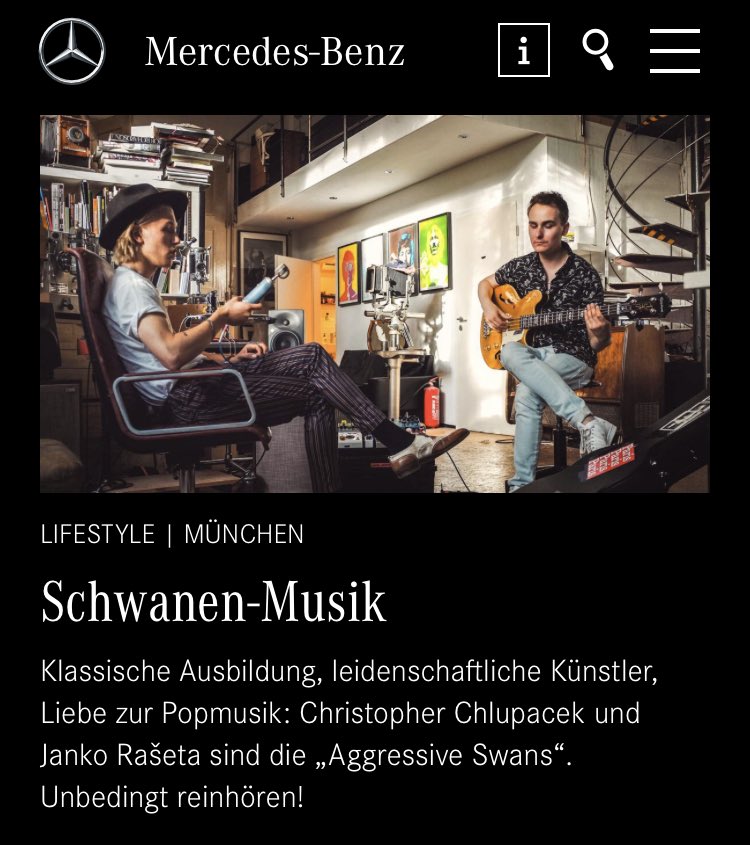 aggressiveswans's tweet photo. Read our story in the Mercedes Magazine:
https://t.co/G824rRgOqP https://t.co/ojf0URwJHw