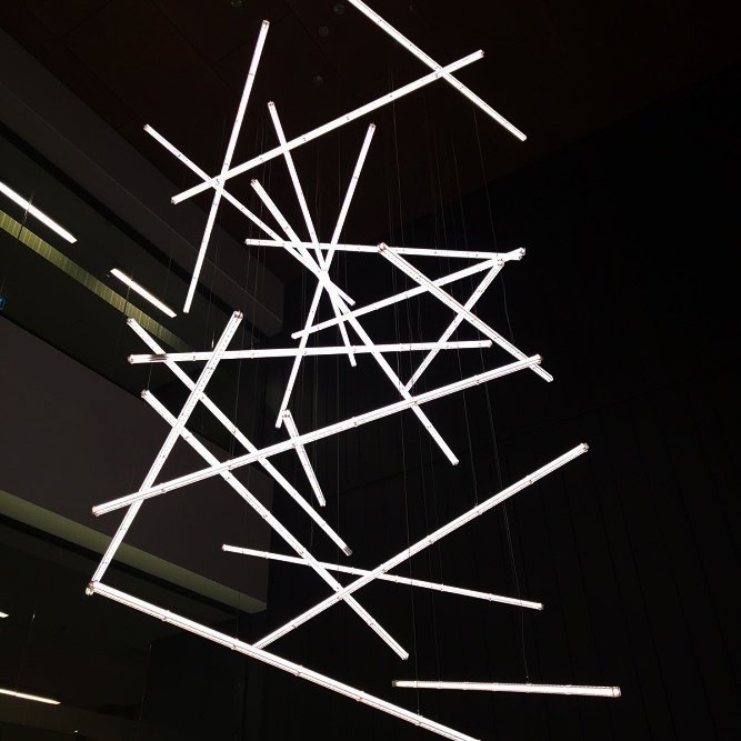 yellowgoatdsgn's tweet image. Tired of sticking to the same old design? Try our STIKK fixture spotted here @Laurier  in Ontario! #ygd #yellowgoatdesign #stikk #featurefriday #wedesigncoolstuff #coolstuff #lighting #customlightingdesign