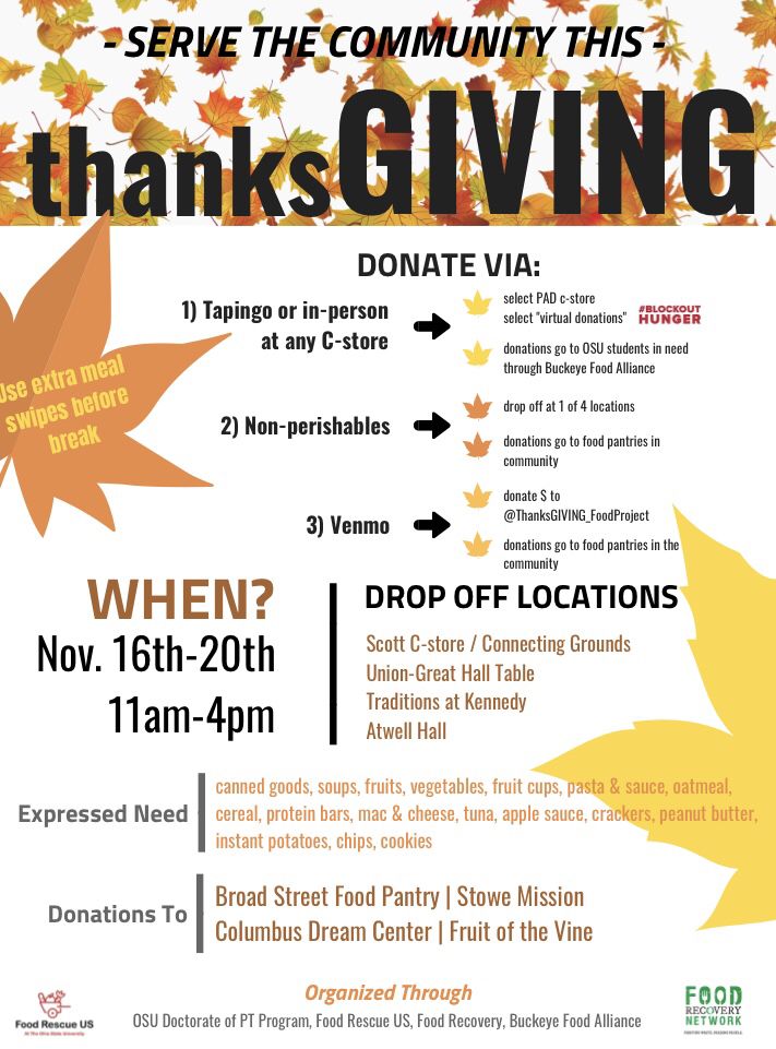 Buckeye Food Alliance On Twitter Hey Students Extra Swipes Or