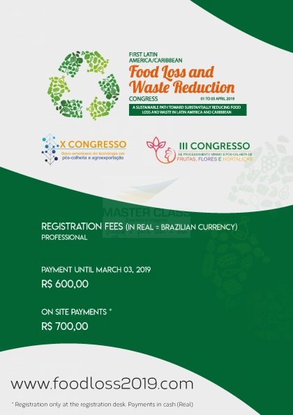 MasterClassTuri's tweet image. The First Food Loss Waste and Reduction Congress will be held in Bento Gonçalves/Brazil from 01-05/04/19. 

For more informations: 4et.us/Register
🤓🙂