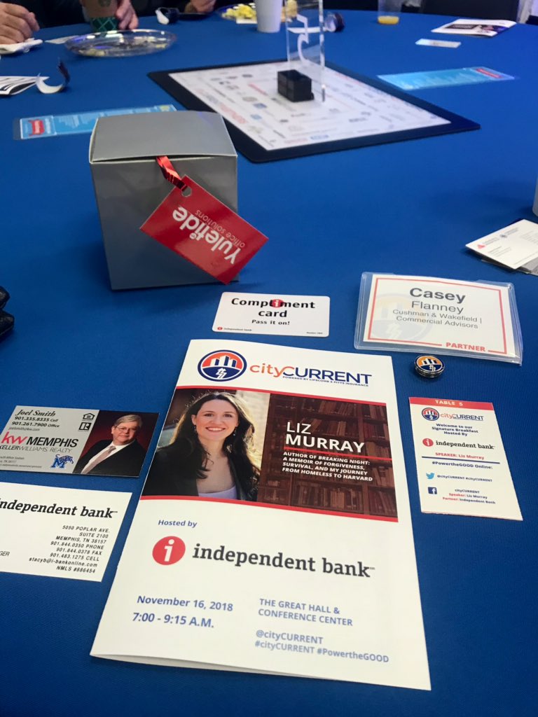 FlannCasey's tweet image. Currently at #cityCURRENT Signature Breakfast hosted by Independent Bank!