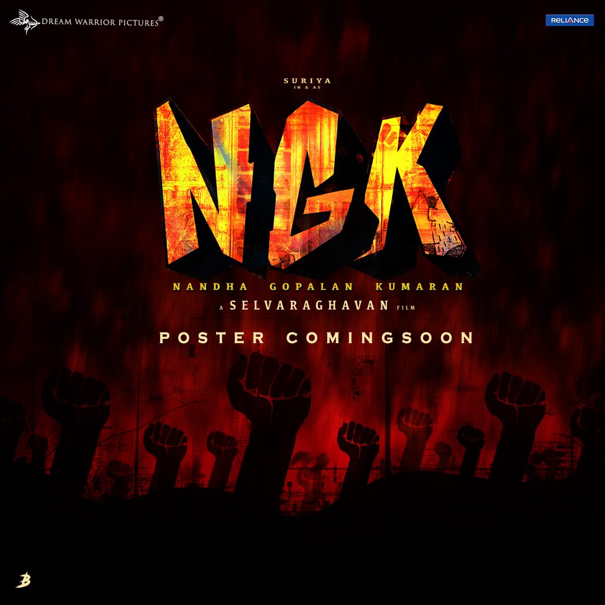 TeamSBF_offl's tweet photo. ❤ #Ngkposter design by @balag_masss tomorrow @ 6pm @Suriya_offl @rajsekarpandian @SuriyaFansClub @Suriya_Trends @prabhu_sr @DreamWarriorpic @iam_Gokul https://t.co/u2eLIdikdK