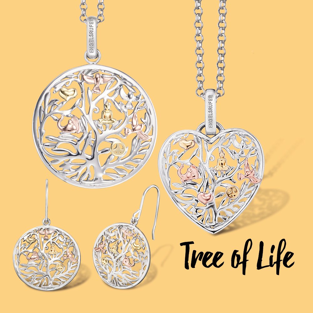 EngelsruferIre's tweet photo. TREE OF LIFE 
#Engelsrufer #SilverJewellery #Buddha #Heart #Elephant #Swallow #Peace
#TreeOfLife https://t.co/yx1FLeWUOB
