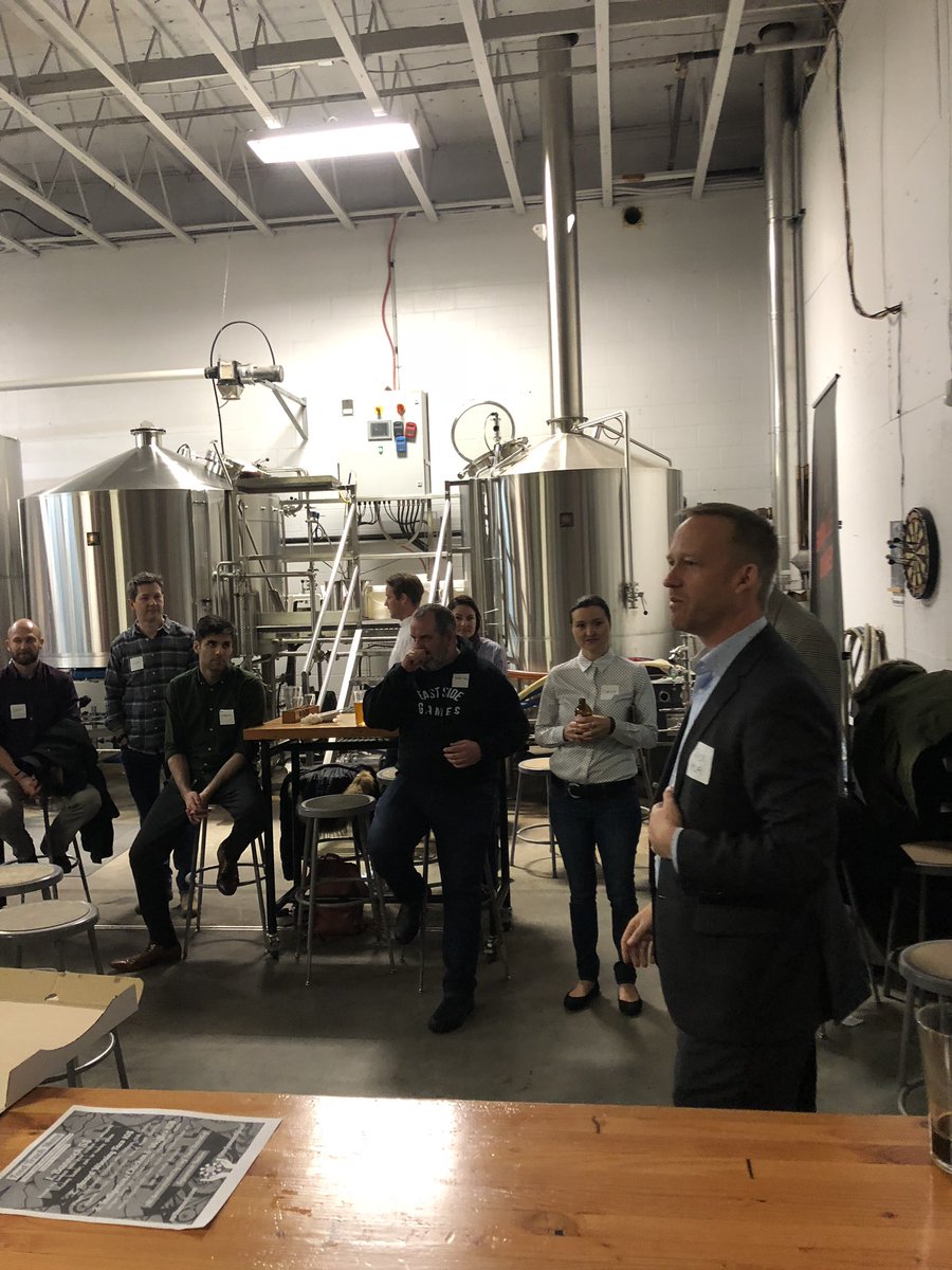 joshnilson's tweet photo. great meeting with local game, tech organizations and government last night at Moody Ales. BC tech scene is growing and in new areas. Moody Ales is sooo good #builtInBC https://t.co/iPKEocTH6h