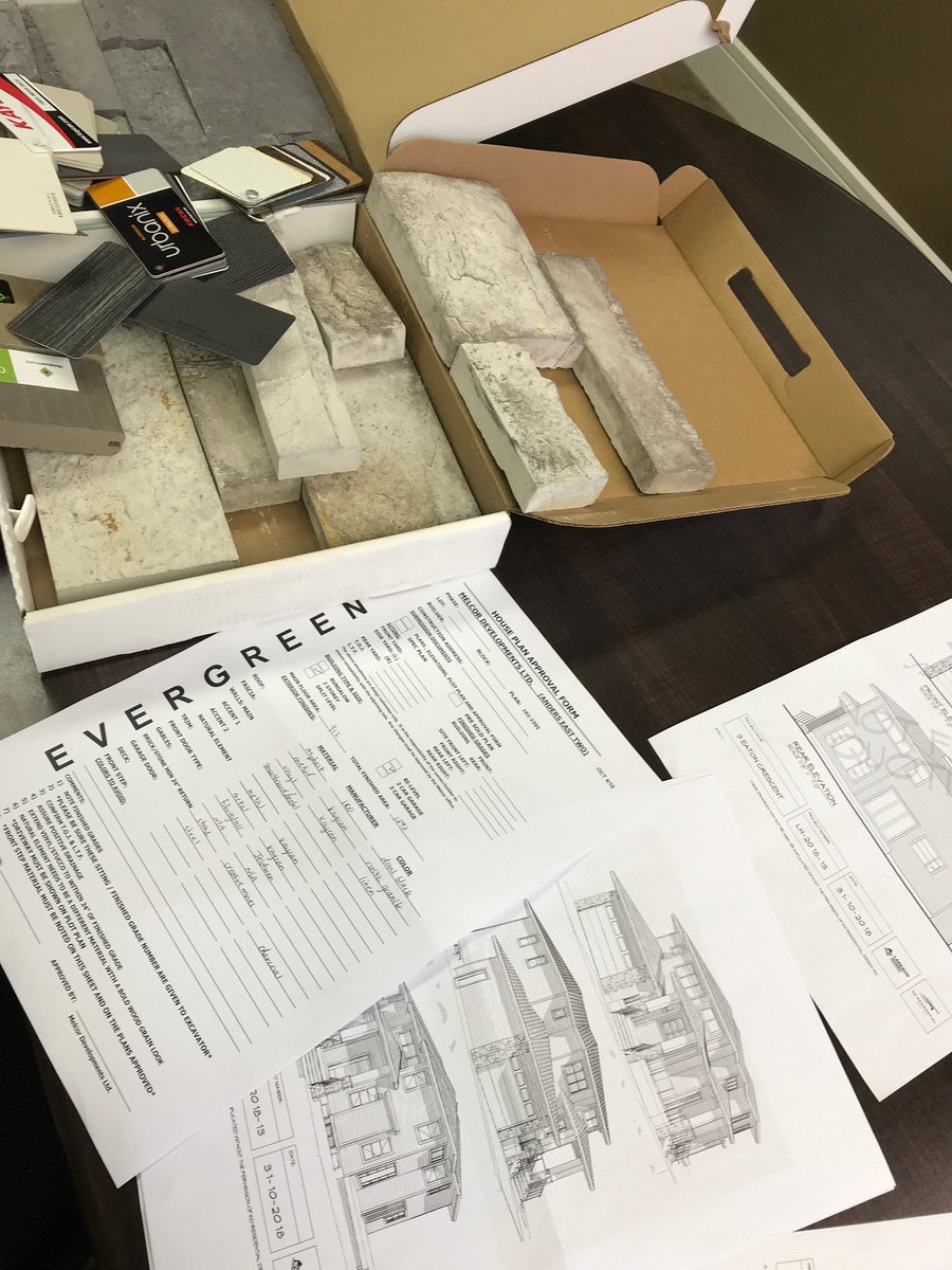 LarkaunHomes's tweet photo. This is how it all starts. We take a lot, come up with a plan design, plot to the land. Then we pick our exterior design materials. So much fun! #BuildingValueForLife #dreamhome https://t.co/THooBAjInh
