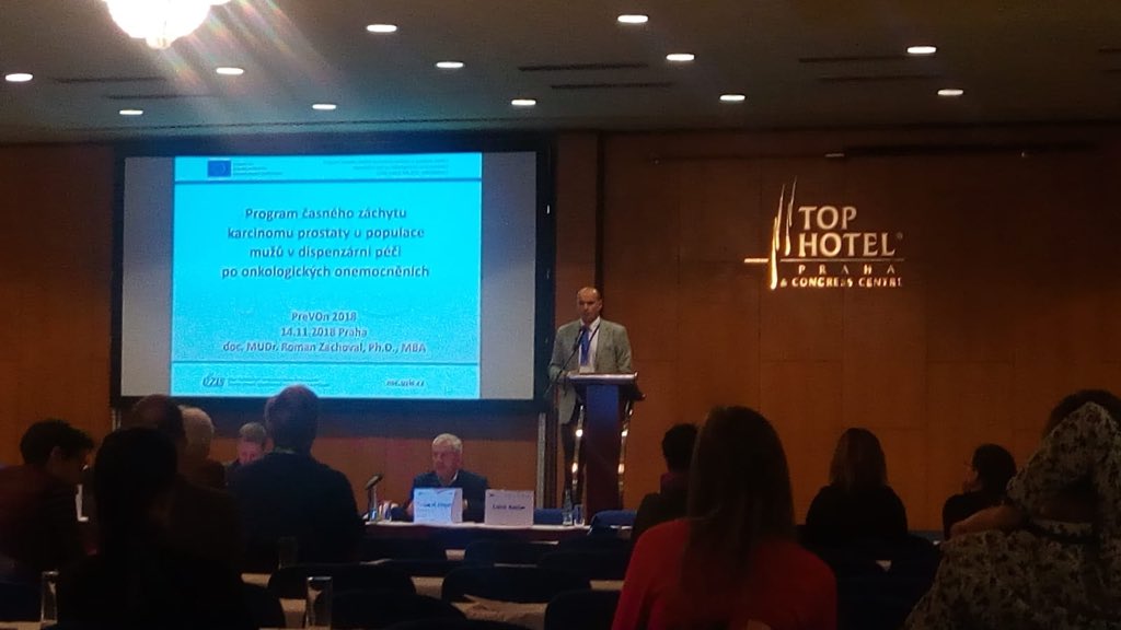 Roman Zachoval (@zachovalroman) on Twitter photo Konference o prevenci PreVOn: Prvni predstaveni noveho projeku CUS a UZIS Casny zachyt karcinomu prostaty u pacientu vylecenych z jinych onkologickych onemocneni <a href="/CUS_CLS_JEP/">ČUS #uroczech</a> #uroczech <a href="/UROthomayerka/">Urologické oddělení Thomayerova nemocnice</a> Konference o prevenci PreVOn: Prvni predstaveni noveho projeku CUS a UZIS Casny zachyt karcinomu prostaty u pacientu vylecenych z jinych onkologickych onemocneni <a href="/CUS_CLS_JEP/">ČUS #uroczech</a> #uroczech <a href="/UROthomayerka/">Urologické oddělení Thomayerova nemocnice</a>