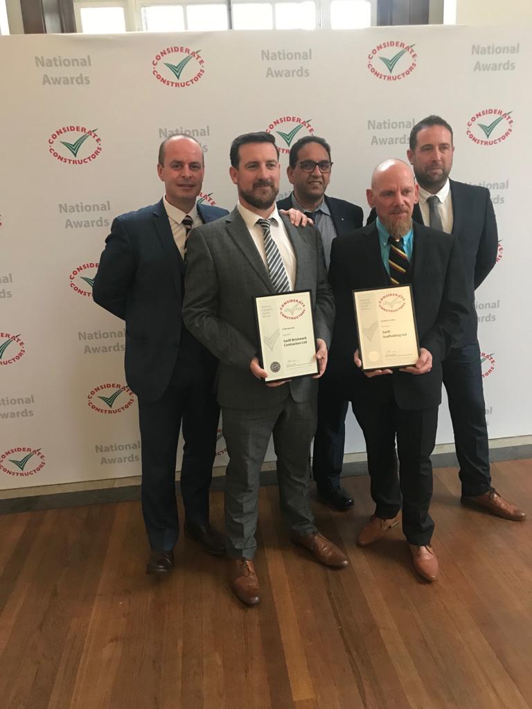 WorsfoldRobert's tweet image. Swift Scaffolding Limited Considerate Constructors Awards Silver Winners! @SwiftScaff #scaffolding #imageogconstuction #loveconstruction