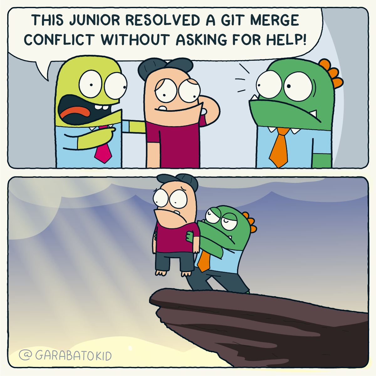 A new developer is born!

#devhumor