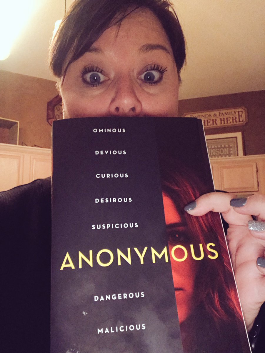 JeffinerMunson's tweet photo. Holy moly!  Books rarely keep me guessing but this one had me going back and forth all night!  In stores January 9th!!  #AnAnonymousGirl #onenightread https://t.co/wxLvcwcchy