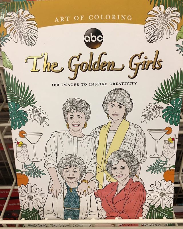 Wendilioness's tweet photo. Um...yes, please 😍🙋🏼‍♀️| @joshlevine79 thought of you 🤗| #goldengirls #coloring #coloringbook #inspirecreativity https://t.co/NxQiQ5ikIU