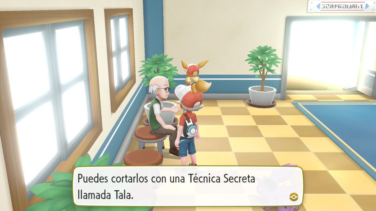 aitotxu77's tweet photo. corte ya no existe, ahora es tala #PokemonLetsGo #NintendoSwitch https://t.co/kNTi1F19sD